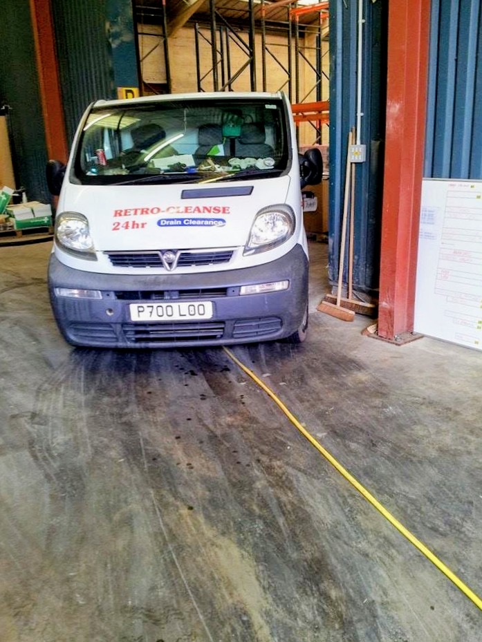 Retro-Cleanse 24hr drain clearance van